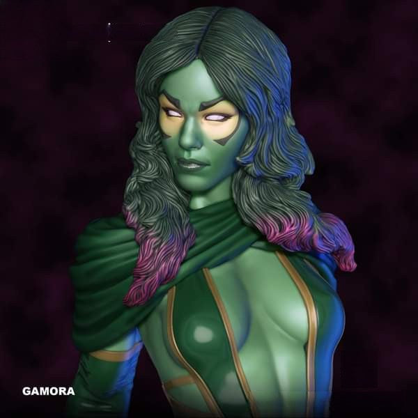 Gamora NSFW - Guardians of the Galaxy - STL 3D Print Files