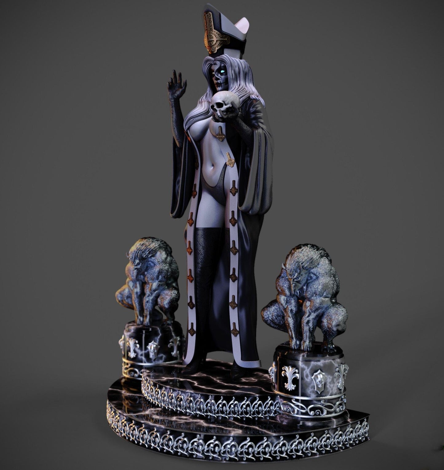 Lady Death Ghost - STL 3D Print Files