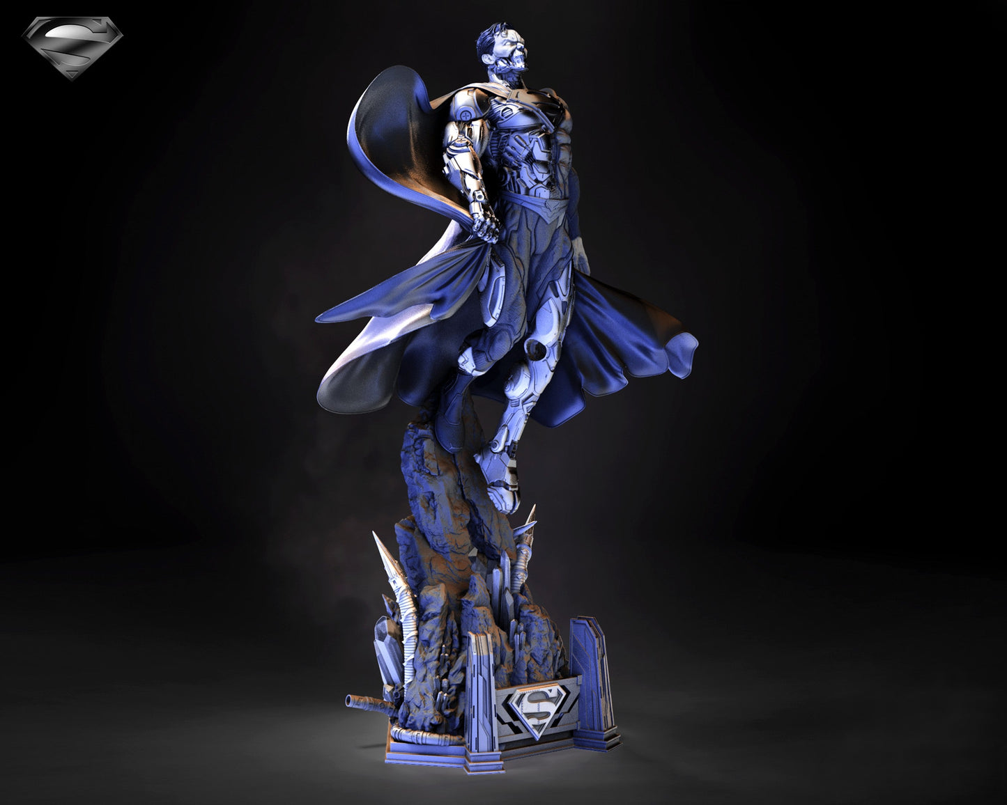 Cyborg Superman - DC COMICS - STL 3D Print Files