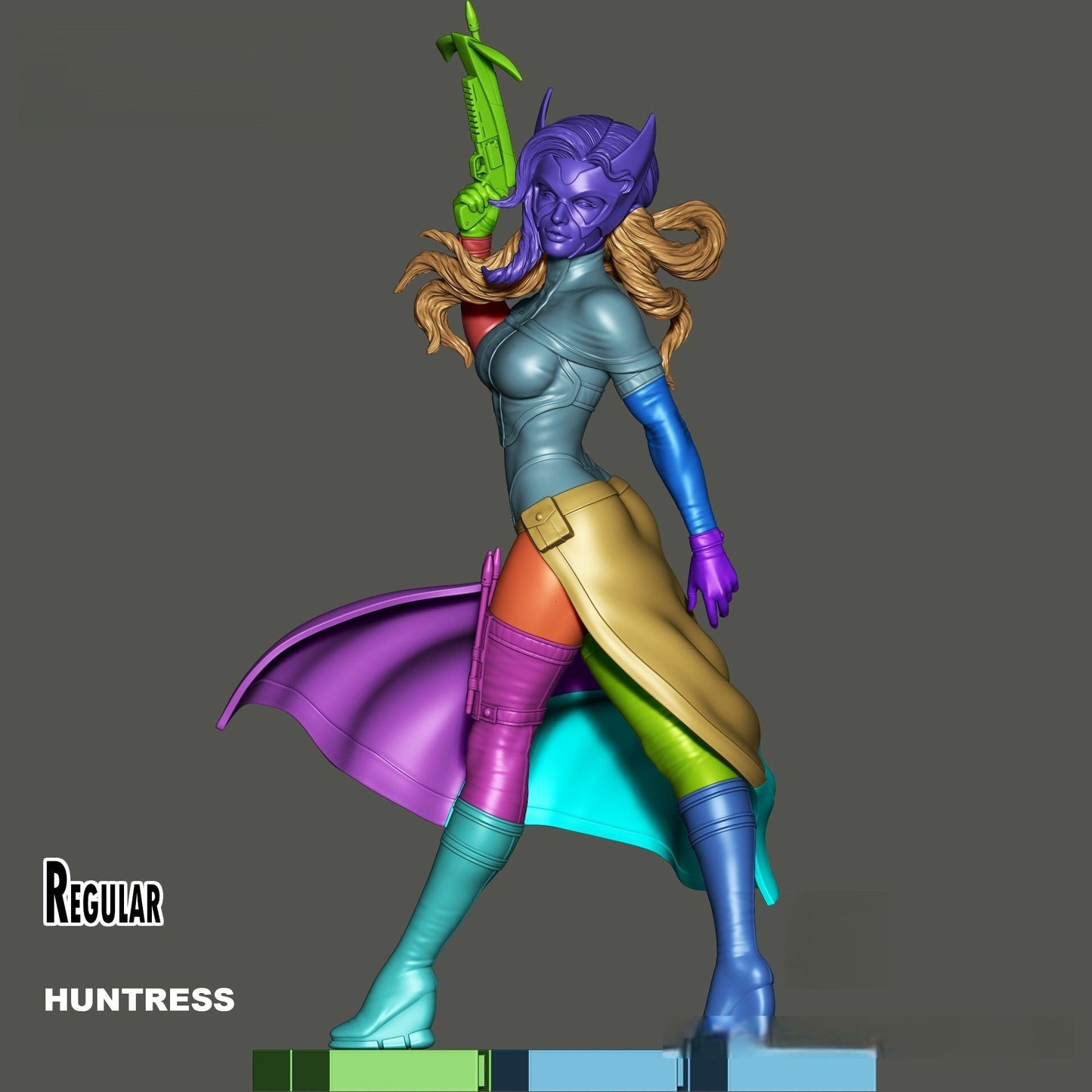 Huntress NSFW - DC Comic STL 3D Print Files