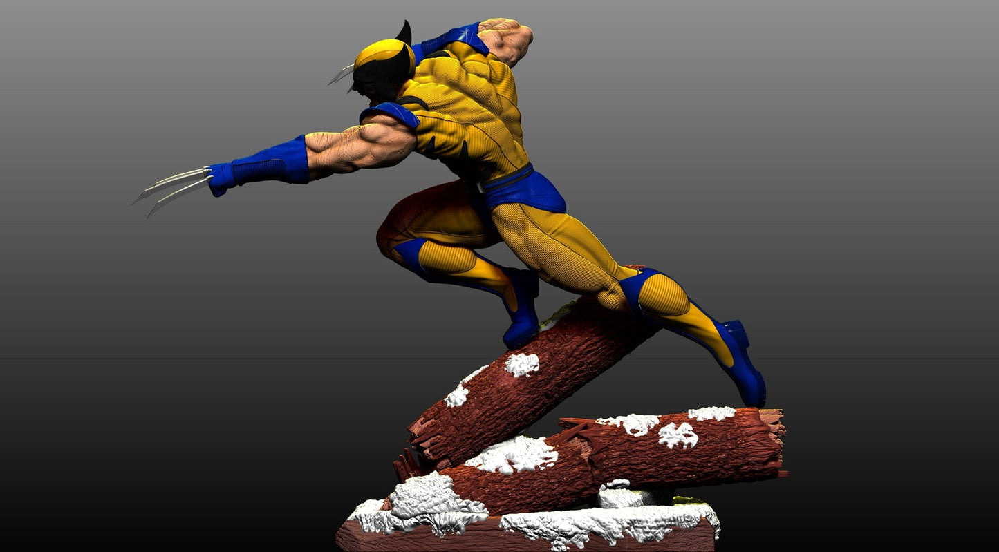 1401 Wolverine - X-MEN - STL 3D Print Files