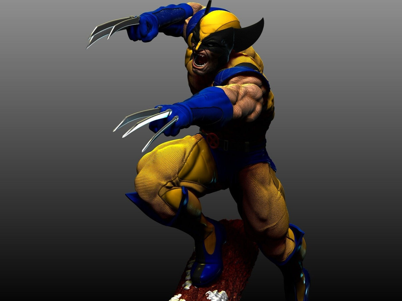 1401 Wolverine - X-MEN - STL 3D Print Files