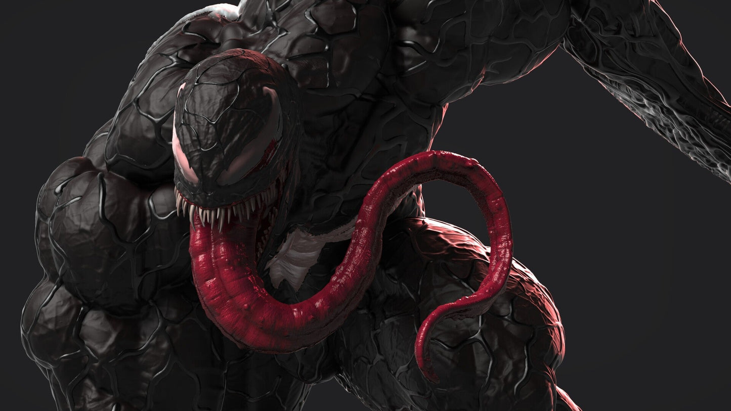 1398 Venom - Marvel Comics - STL 3D Print Files