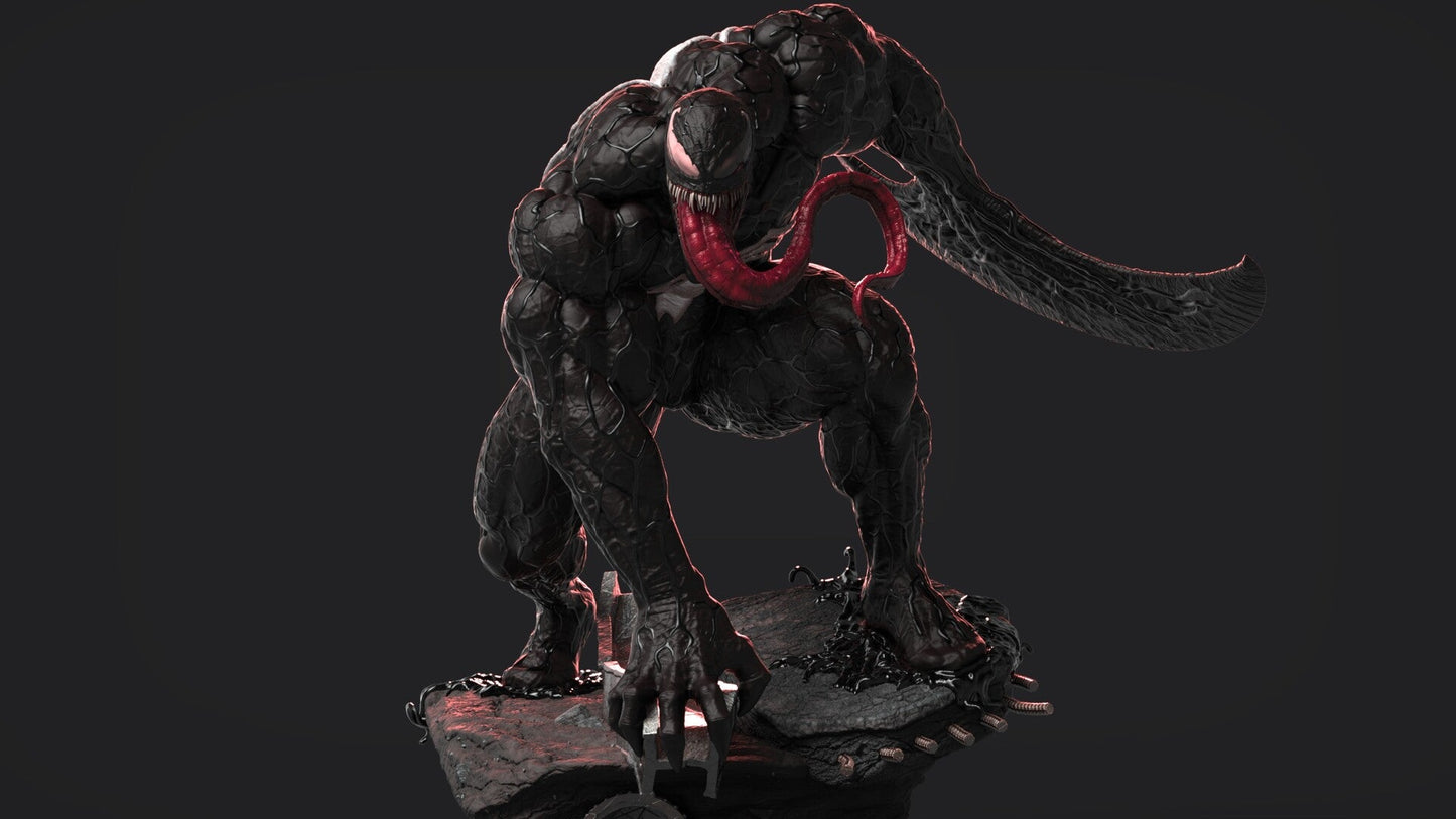 1398 Venom - Marvel Comics - STL 3D Print Files