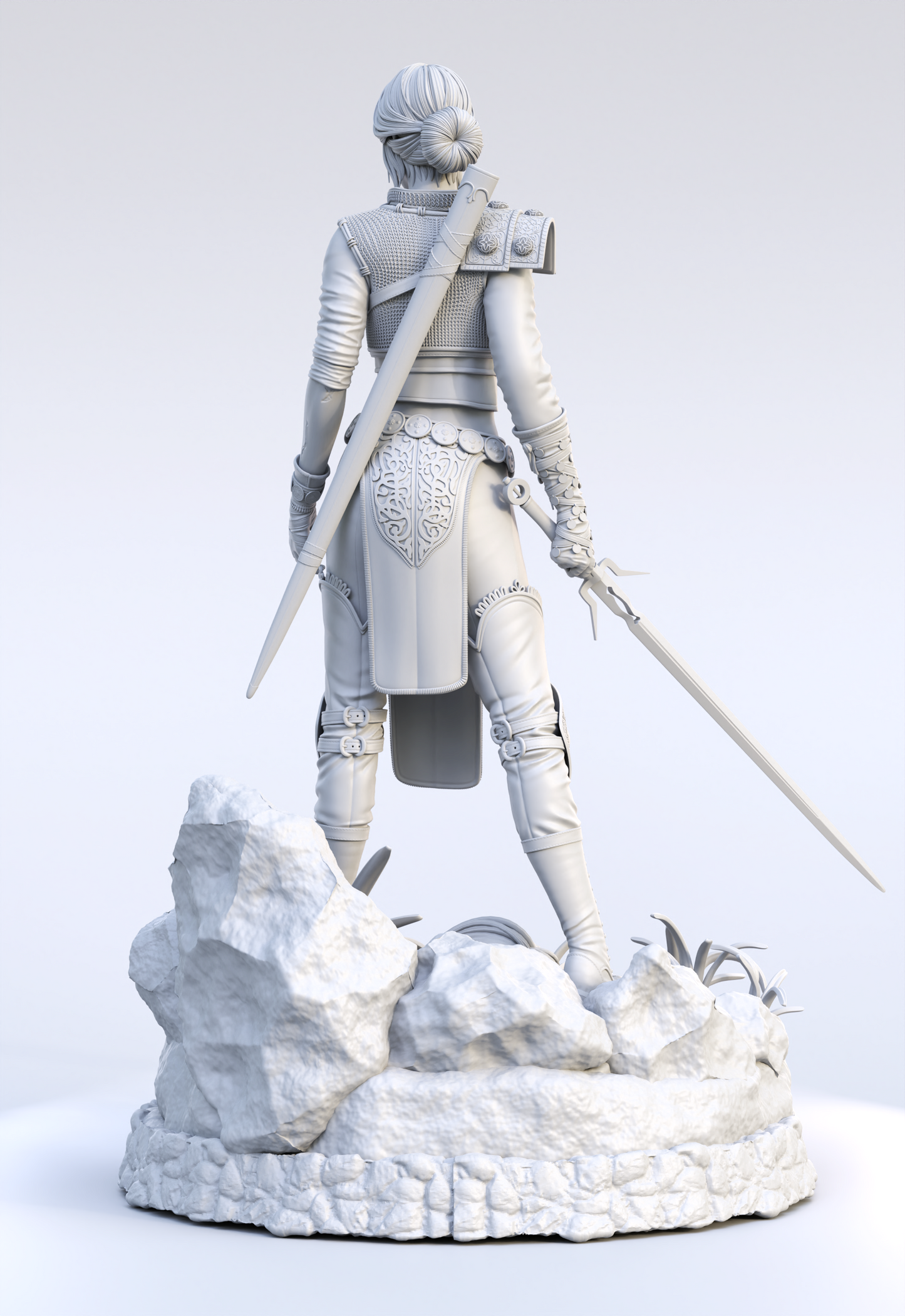 Ciri - The Witcher 3 - STL 3D Print Files