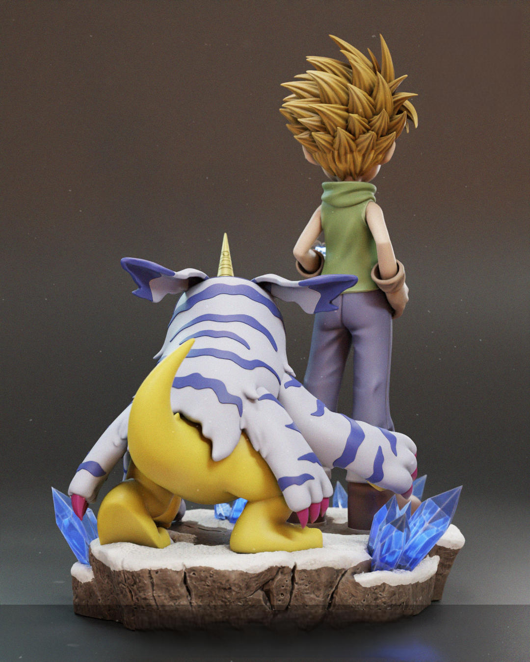 Matt and Gabumon - Digimon - STL 3D Print Files