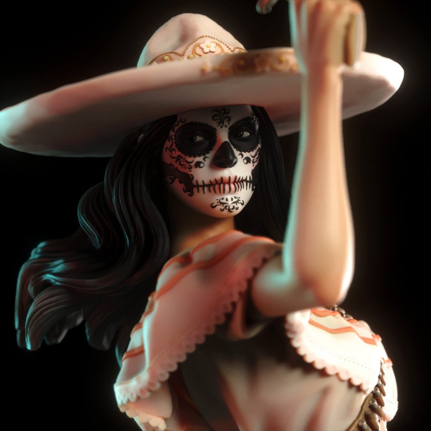 Daniela NSFW - Mexican Gunslinger - STL 3D Print Files