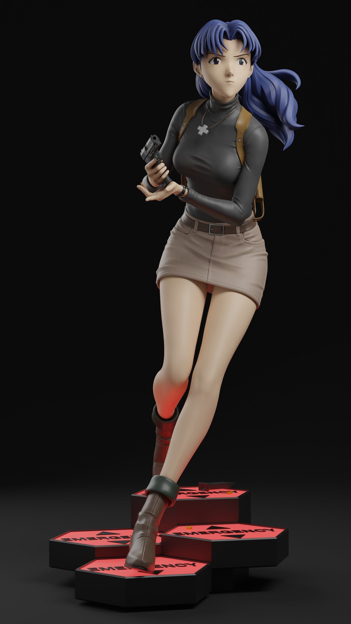 Misato Katsuragi - Evangelion - STL 3D Print Files