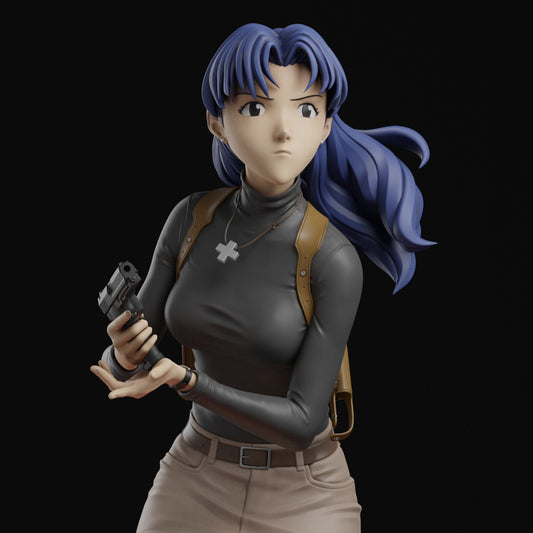 Misato Katsuragi - Evangelion - STL 3D Print Files