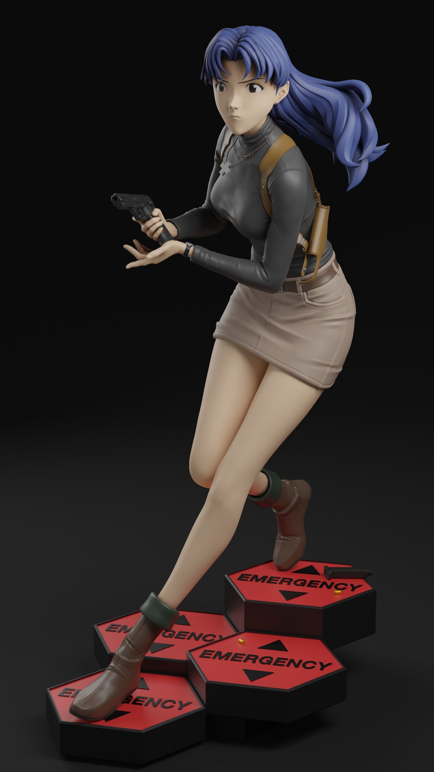 Misato Katsuragi - Evangelion - STL 3D Print Files