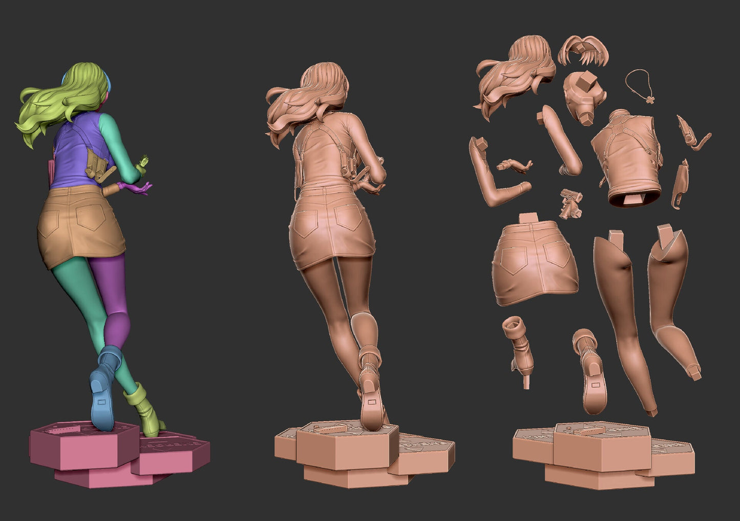Misato Katsuragi - Evangelion - STL 3D Print Files