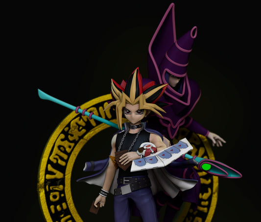 Yami Yugi And Dark Magician - STL 3D Print Files