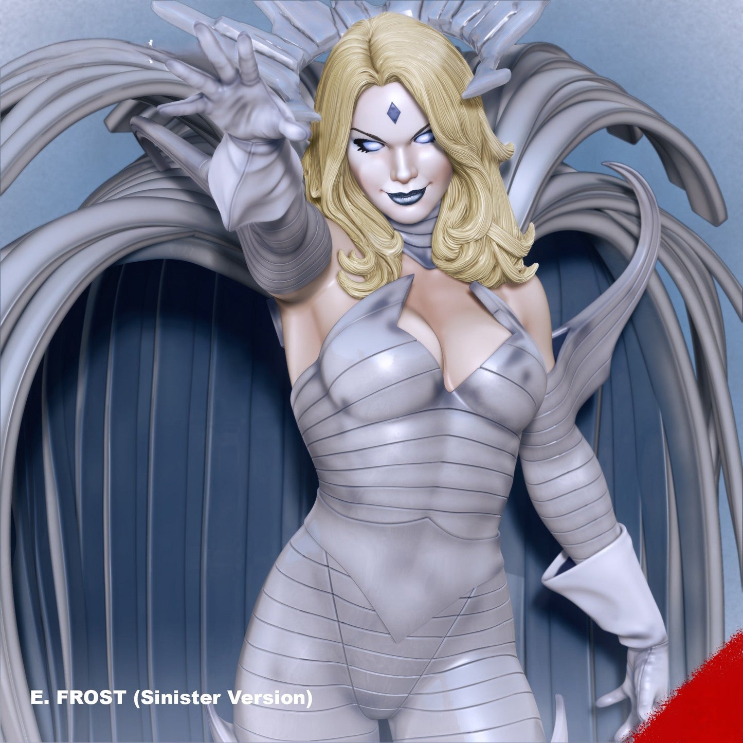 1392 Emma Frost - Marvel Comics - STL 3D Print Files