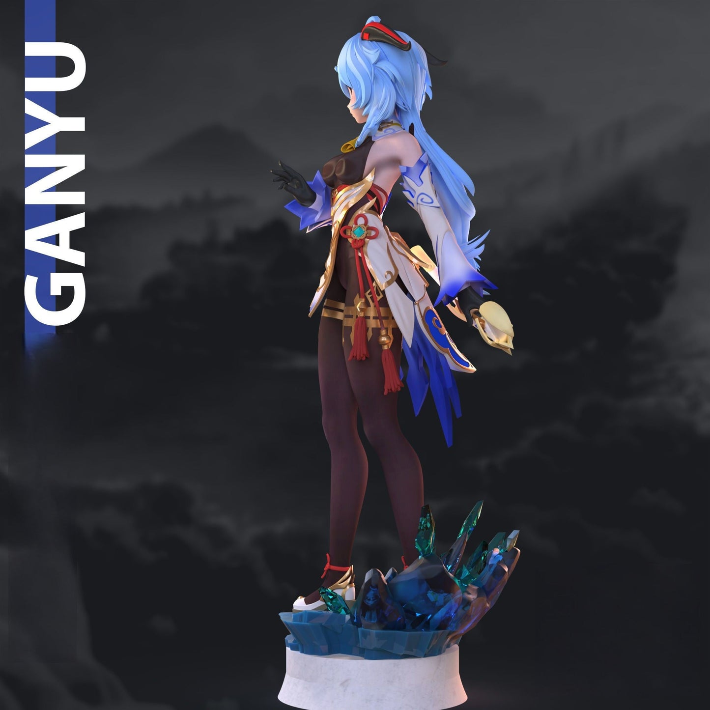 Ganyu - Genshin Impact - STL 3D Print Files