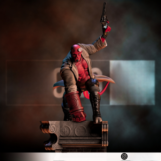 1333 Hellboy  - STL 3D Print Files