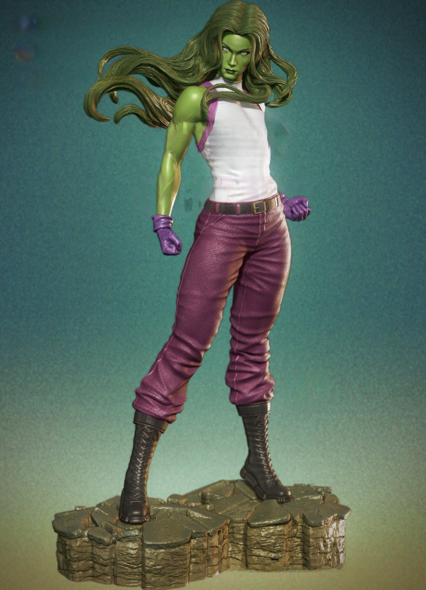 1438 She-Hulk - Marvel Comics - STL 3D Print Files