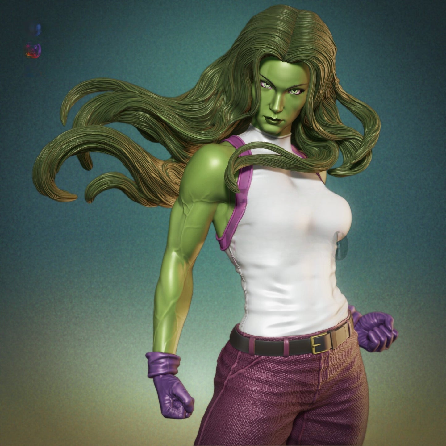 1438 She-Hulk - Marvel Comics - STL 3D Print Files