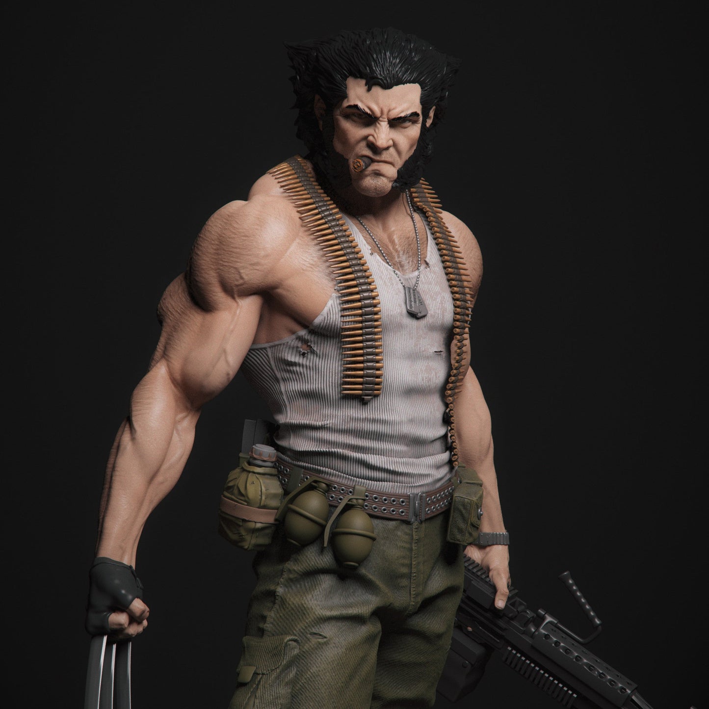 Soldier Wolverine - X-Men - STL 3D Print Files