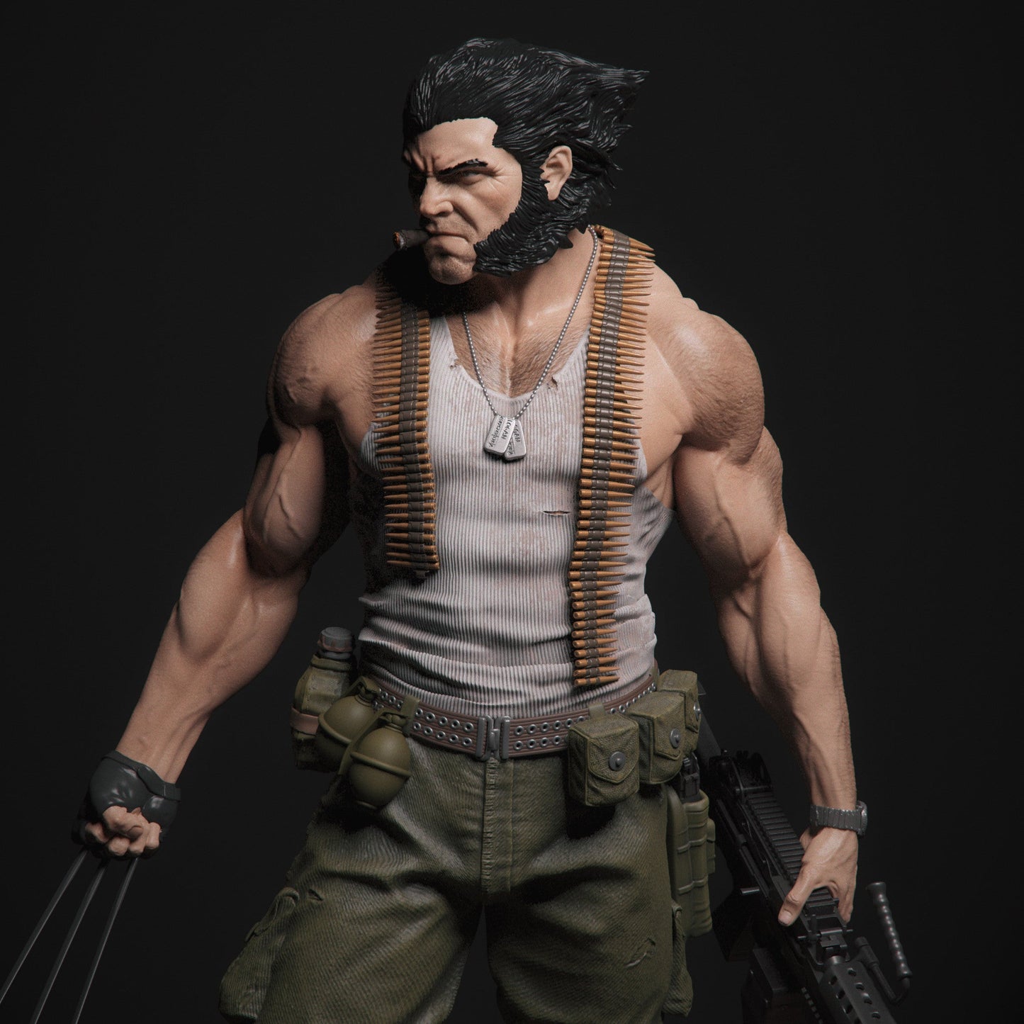 Soldier Wolverine - X-Men - STL 3D Print Files