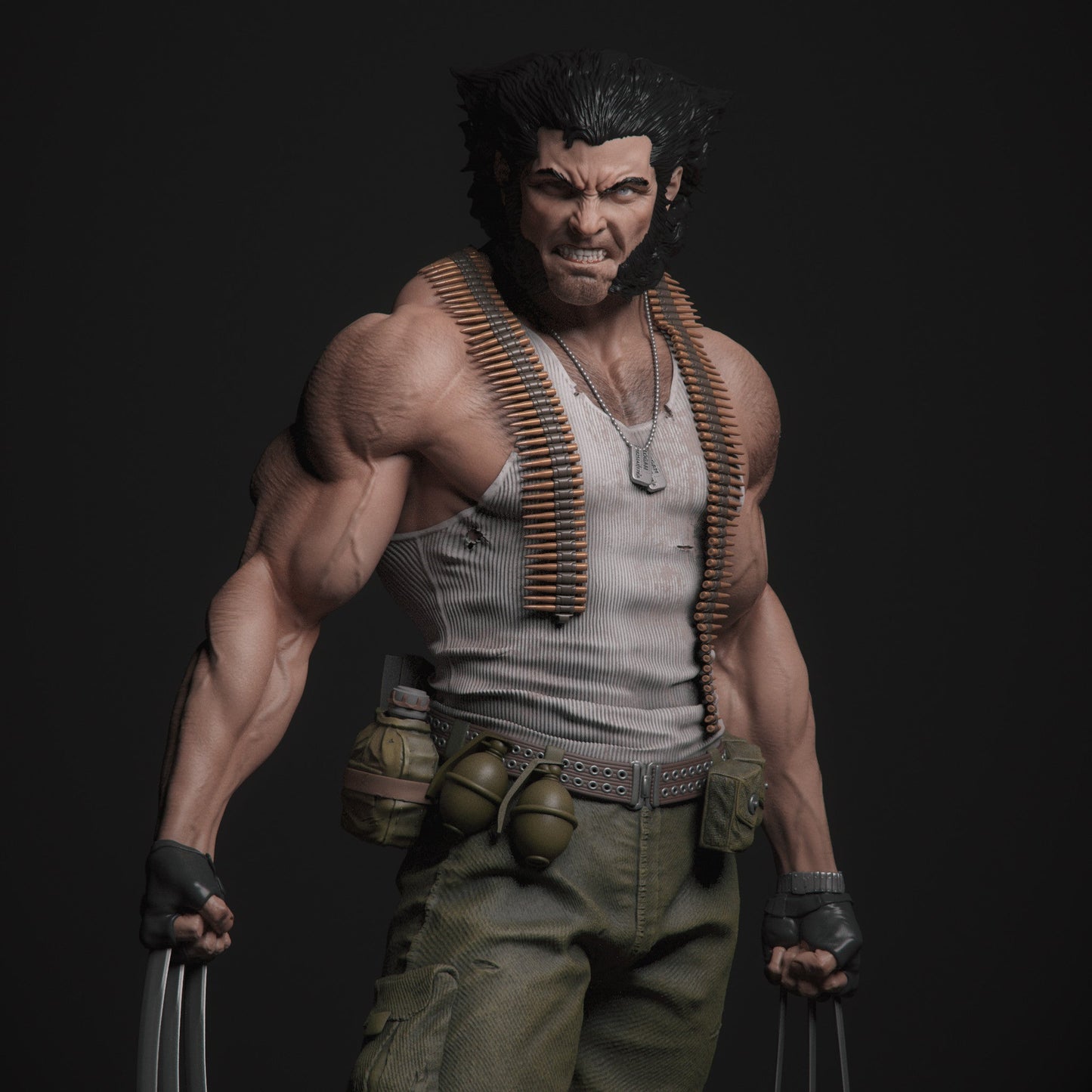 Soldier Wolverine - X-Men - STL 3D Print Files