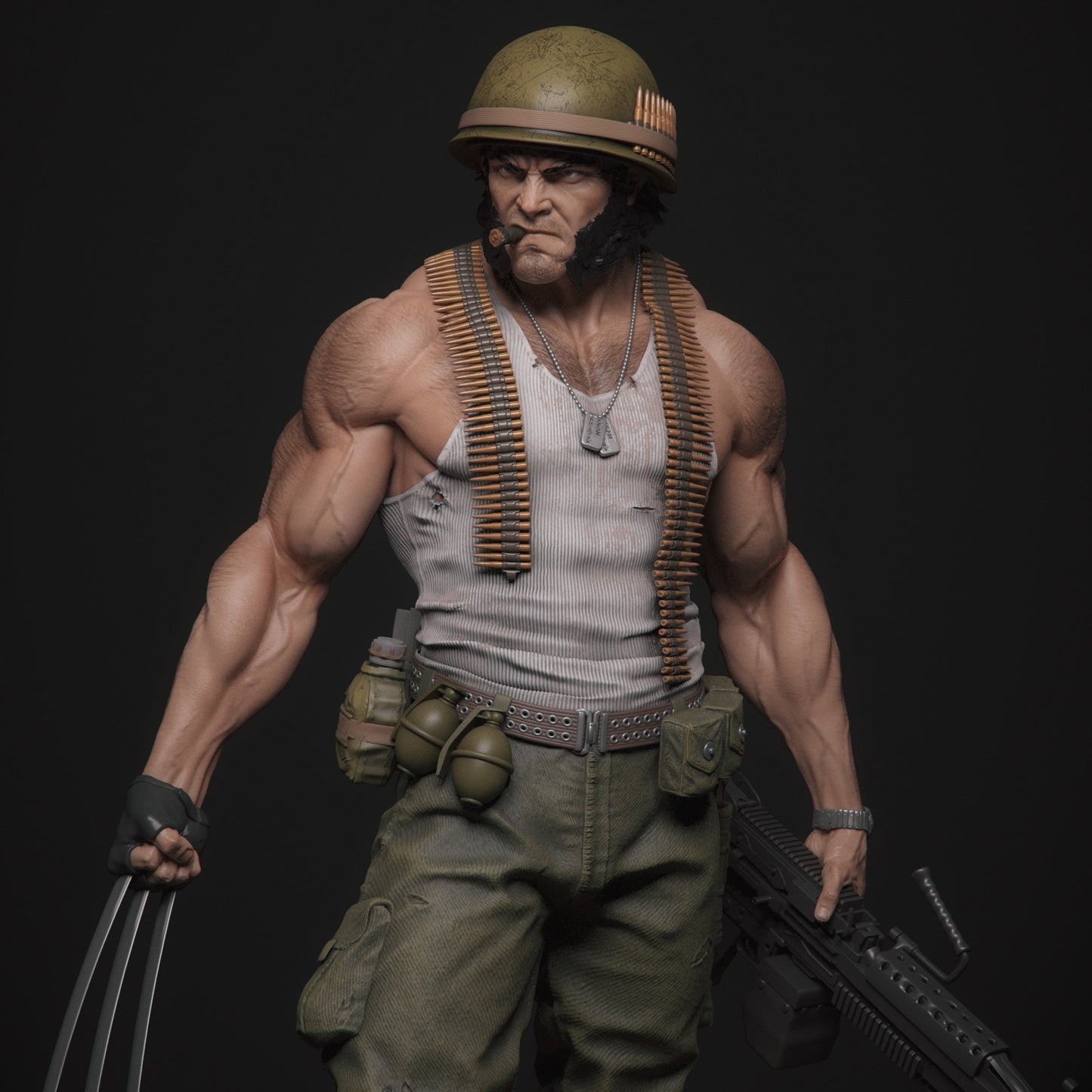 Soldier Wolverine - X-Men - STL 3D Print Files