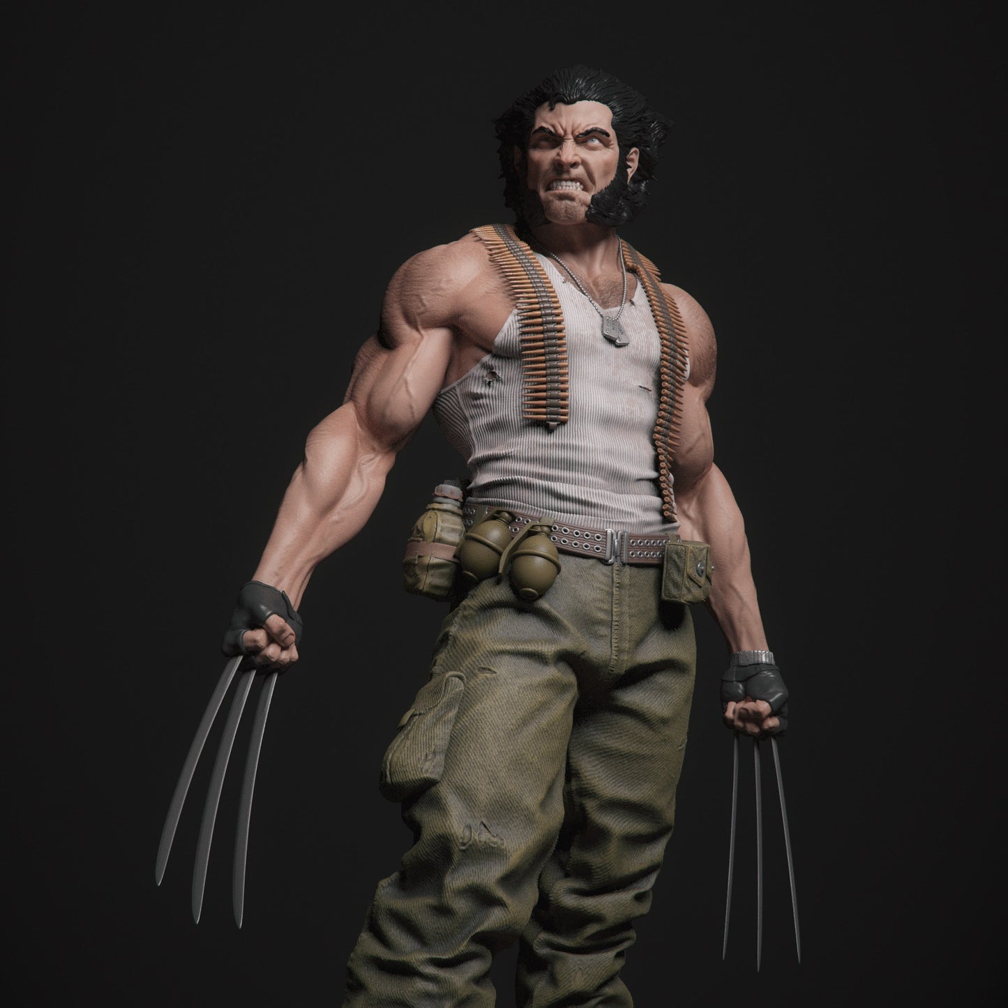 Soldier Wolverine - X-Men - STL 3D Print Files