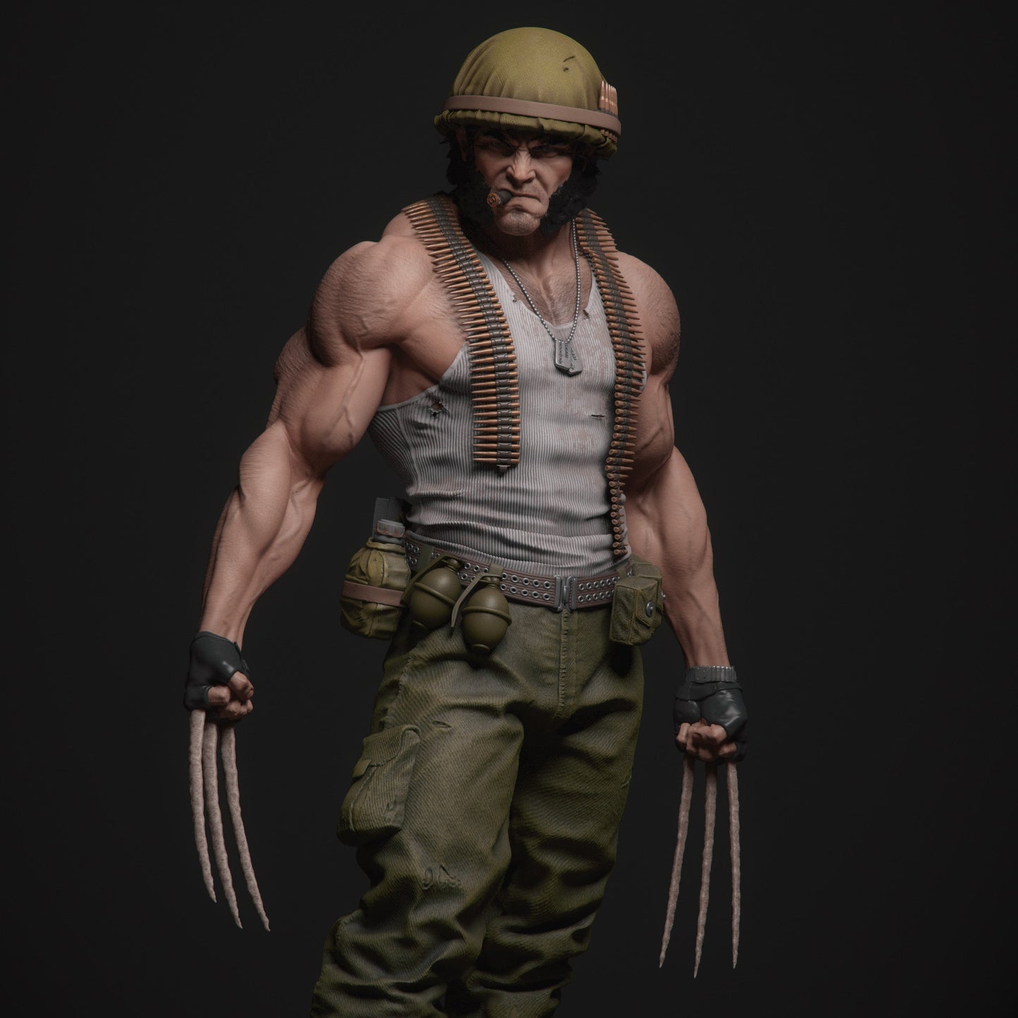 Soldier Wolverine - X-Men - STL 3D Print Files