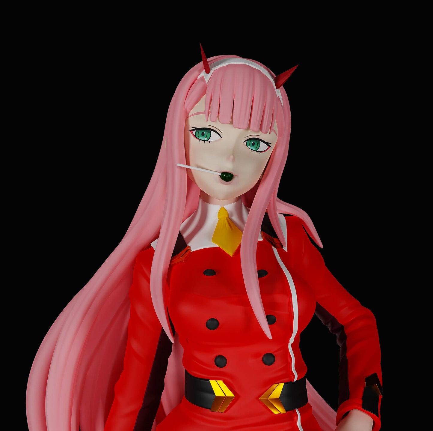 Zero Two NSFW - DARLING in the FRANXX  - STL 3D Print Files