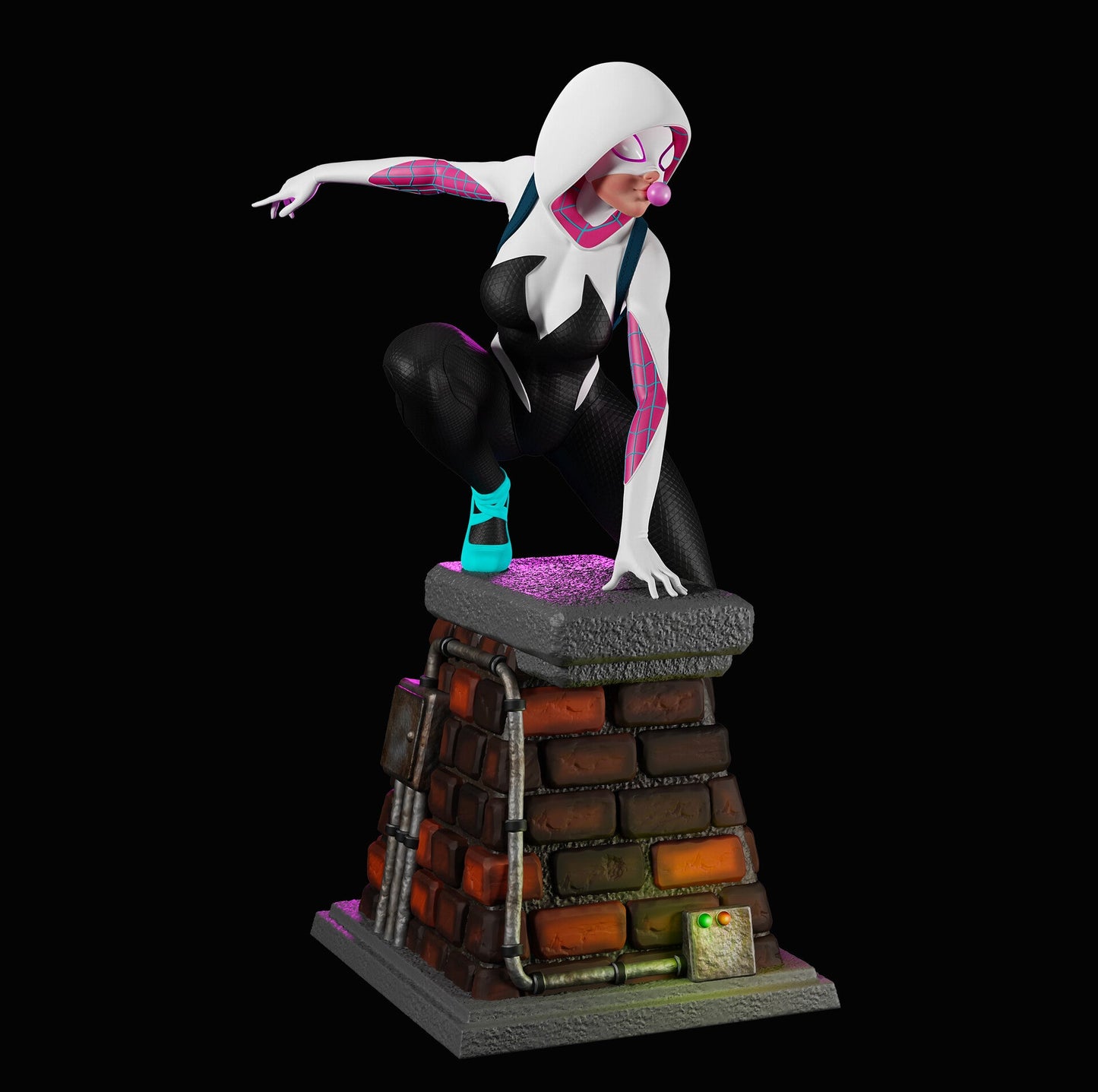 1580 Spider Gwen - STL 3D Print Files