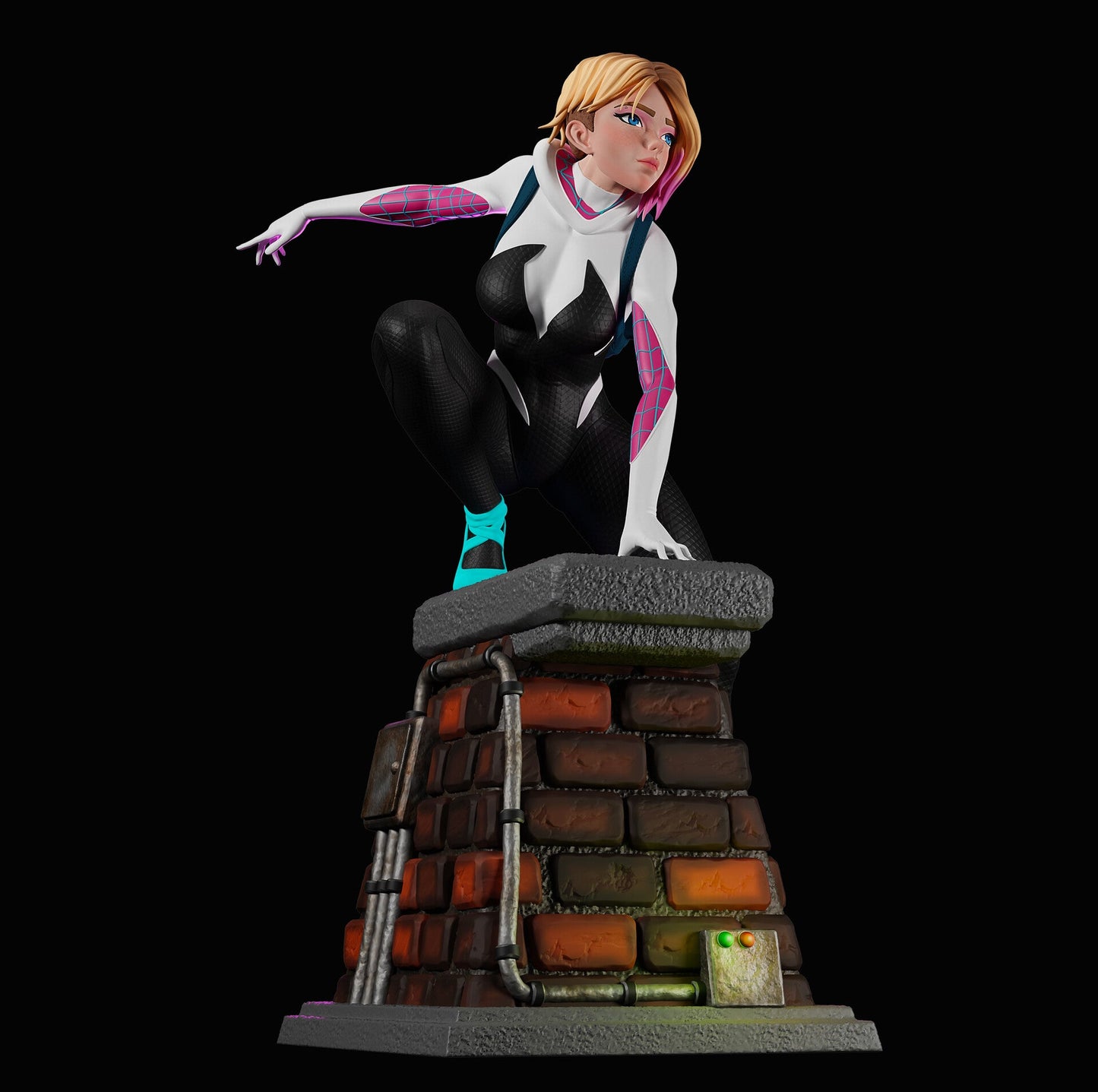 1580 Spider Gwen - STL 3D Print Files