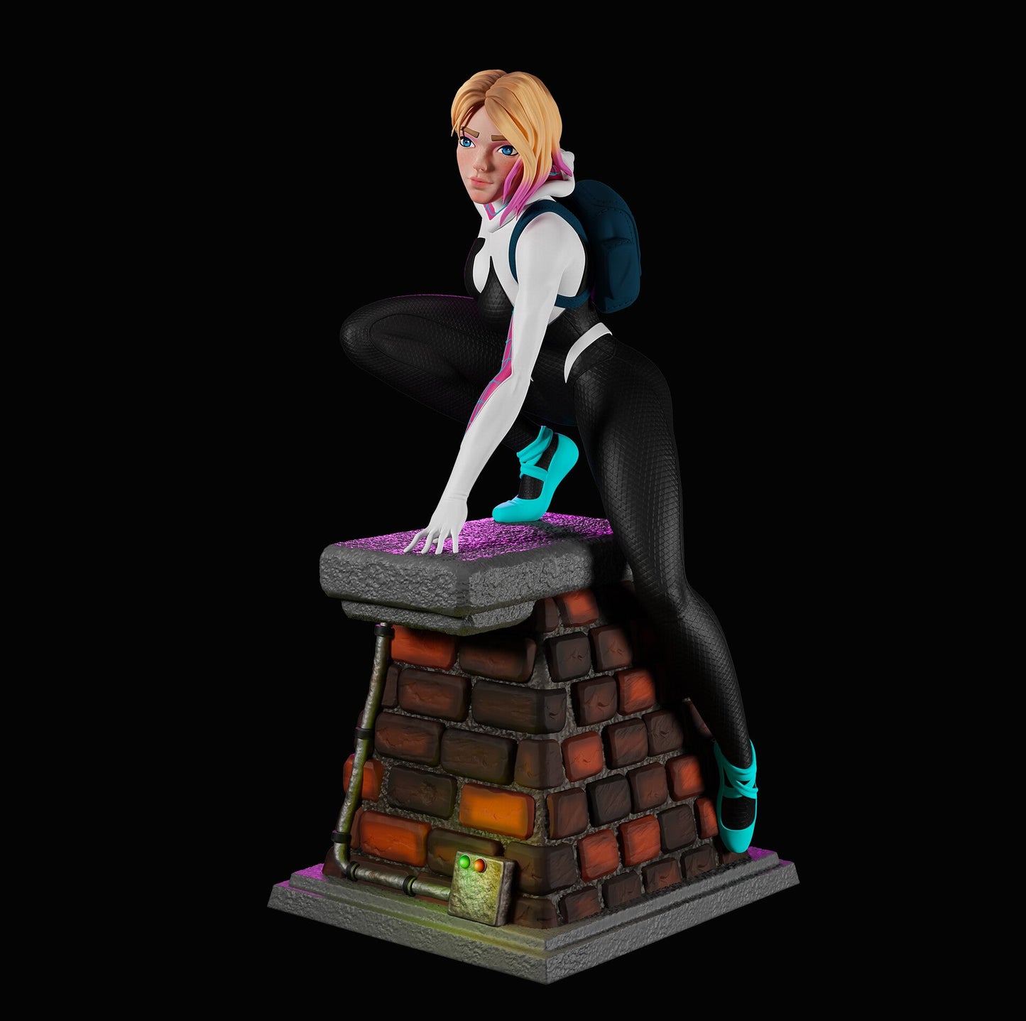 1580 Spider Gwen - STL 3D Print Files