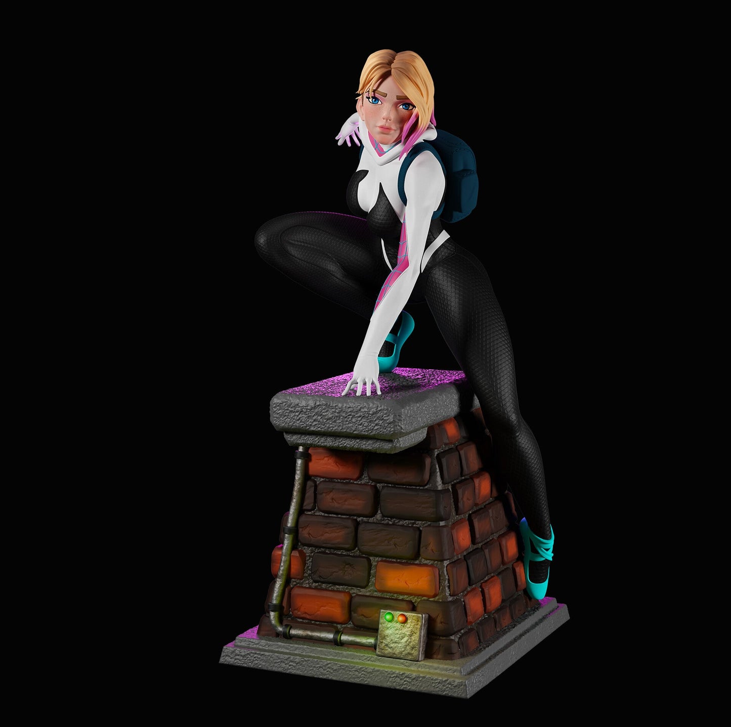 1580 Spider Gwen - STL 3D Print Files