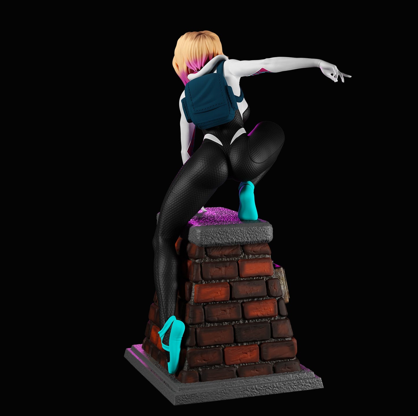 1580 Spider Gwen - STL 3D Print Files