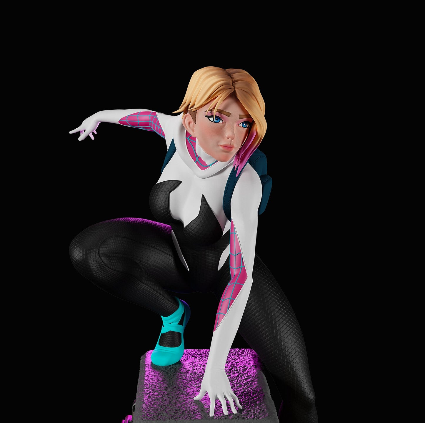 1580 Spider Gwen - STL 3D Print Files