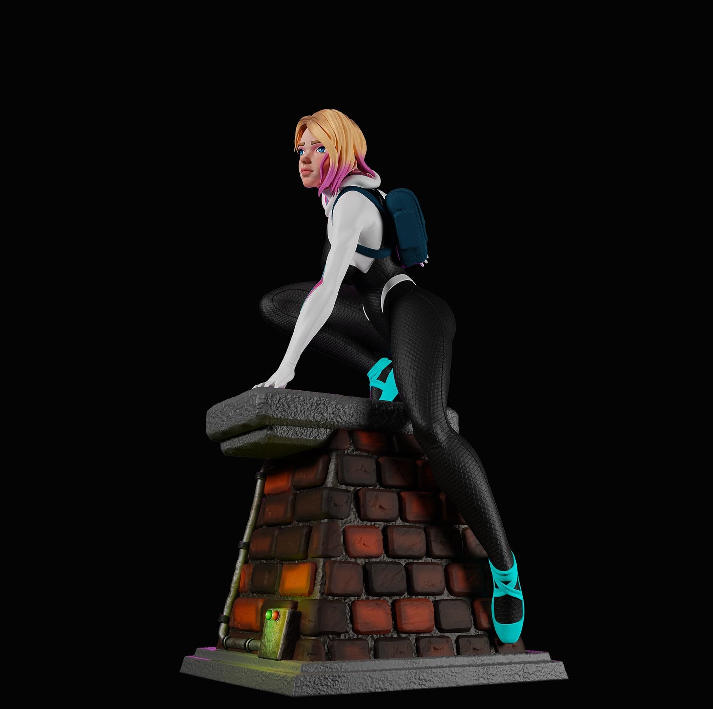 1580 Spider Gwen - STL 3D Print Files