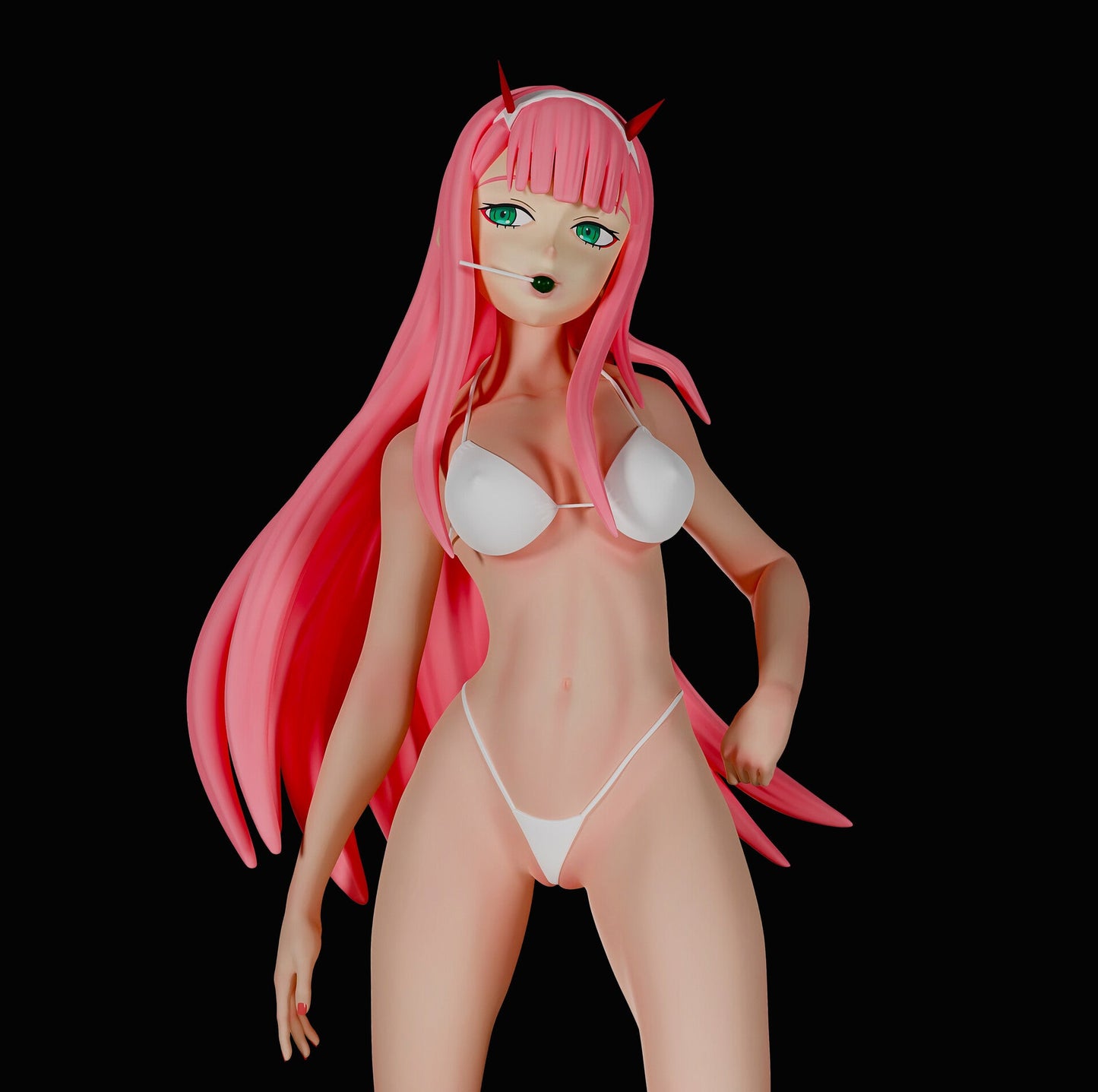 Zero Two NSFW - DARLING in the FRANXX  - STL 3D Print Files