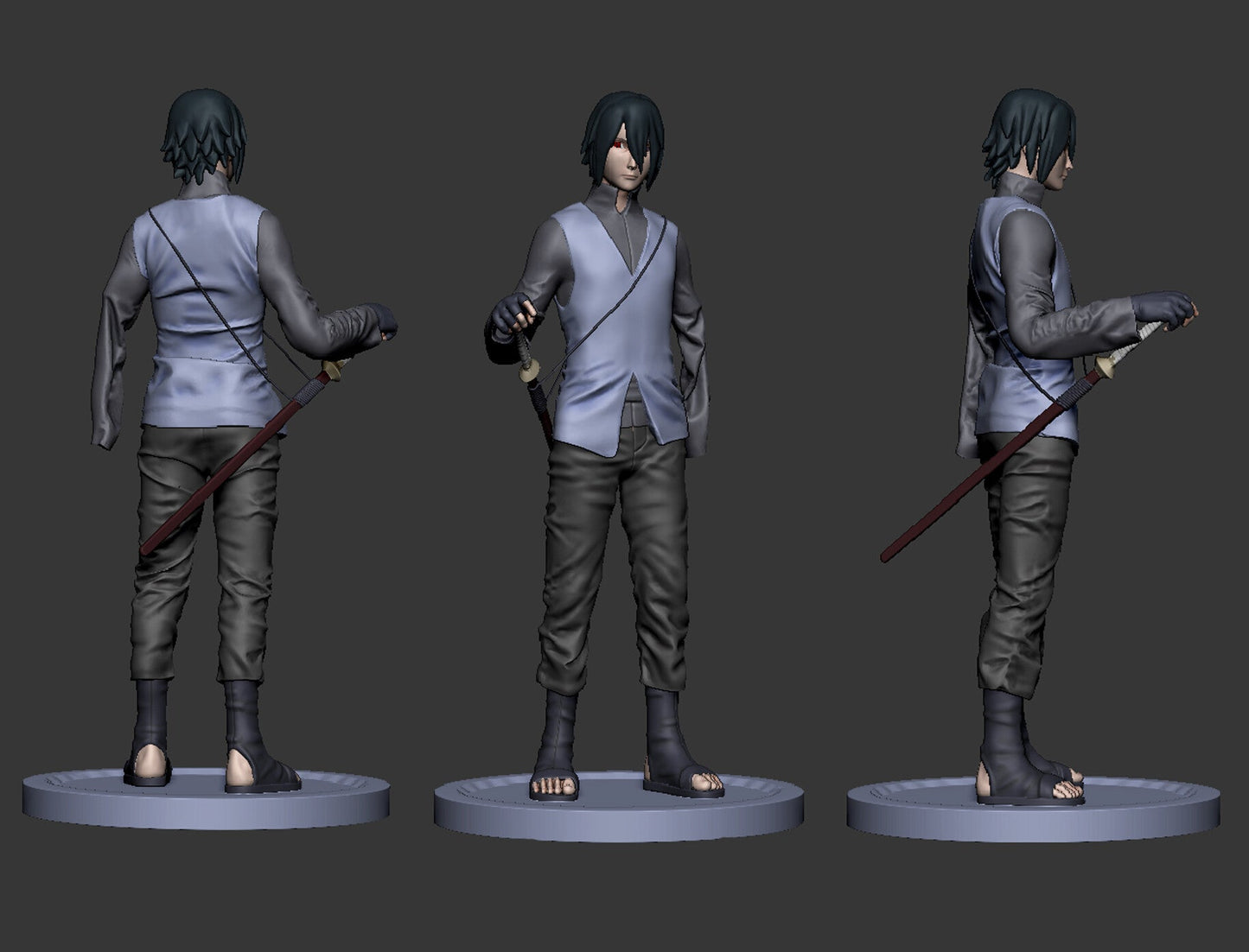 Kurama Naruto X Susanoo Sasuke - Naruto  - STL 3D Print Files