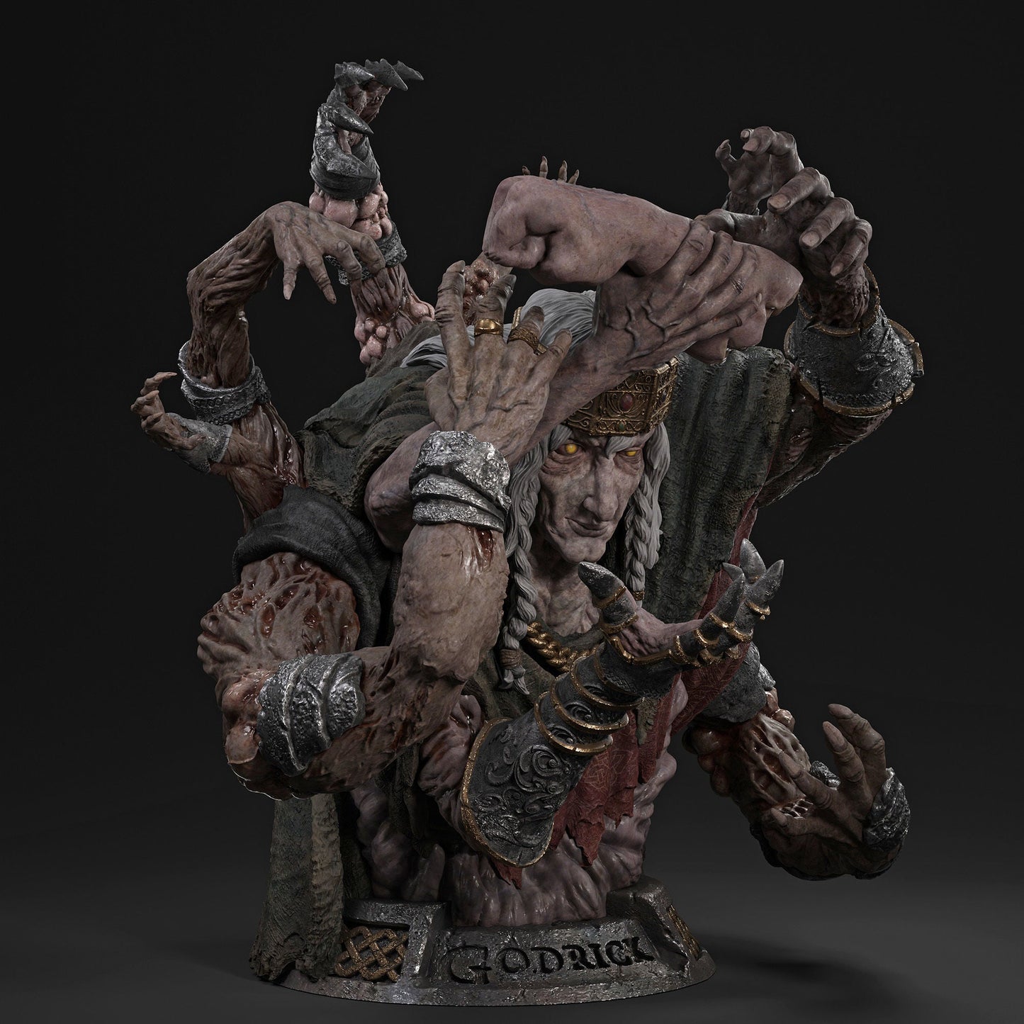 Godrick the Grafted - Elden Ring - STL 3D Print Files