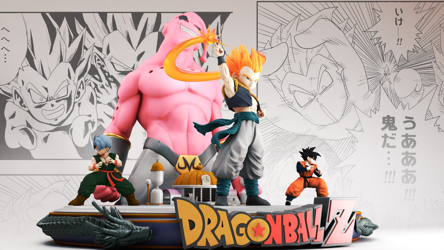 Gotenks Diorama - Dragon Ball Z - STL 3D Print Files