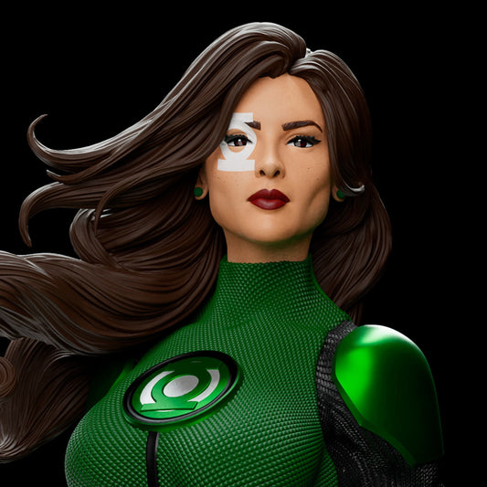 Green Lantern - Jessica Cruz - STL 3D Print Files