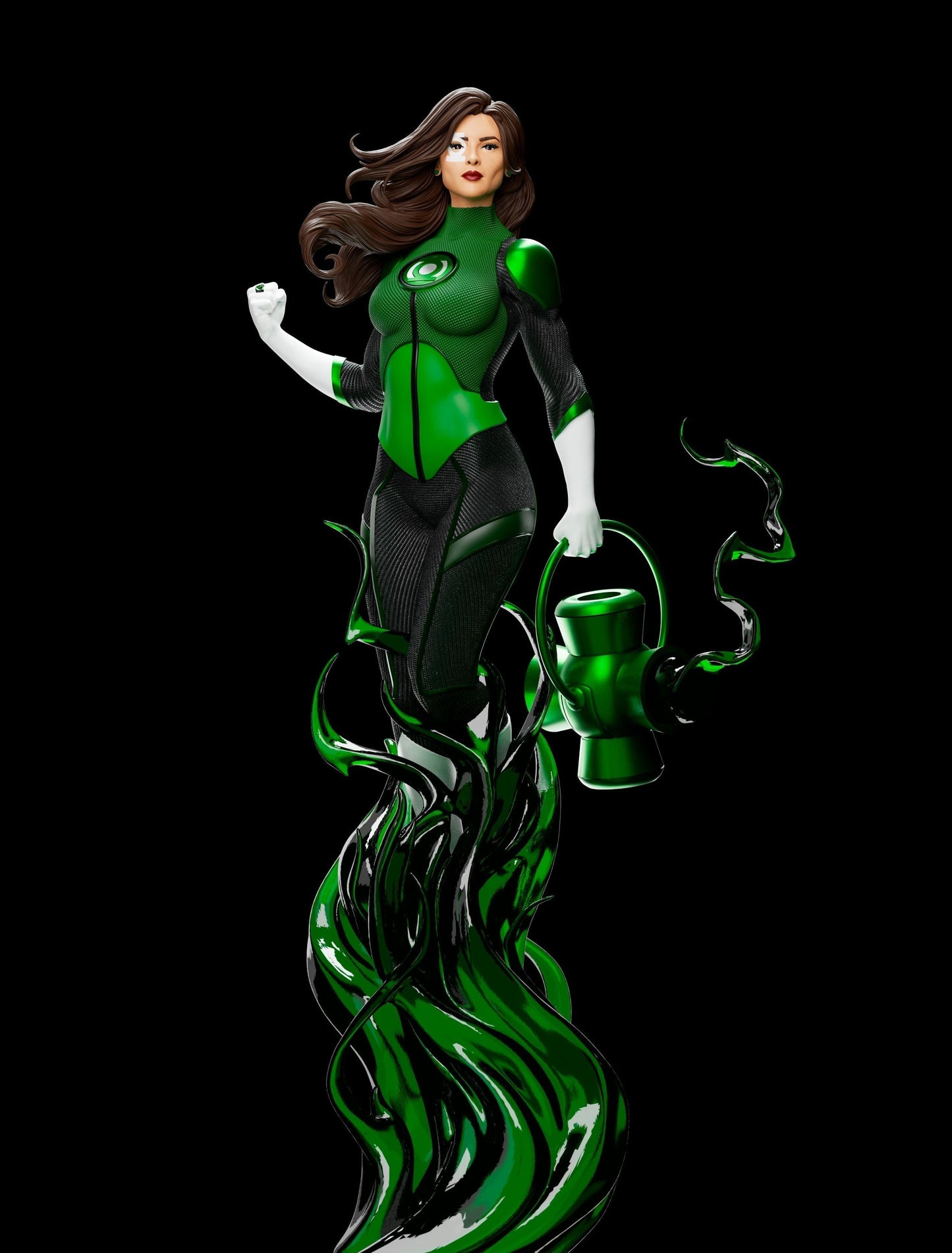 Green Lantern - Jessica Cruz - STL 3D Print Files