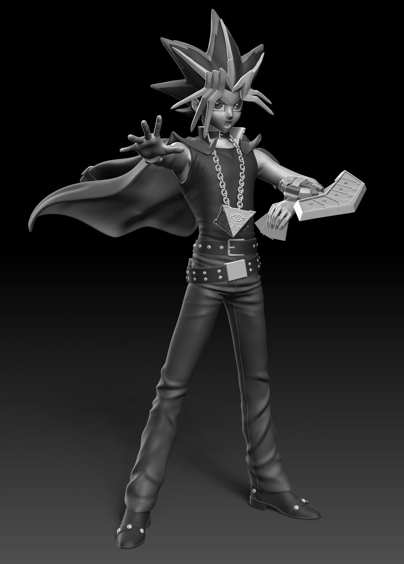 Yugi And Three Legendary Gods - STL 3D Print Files