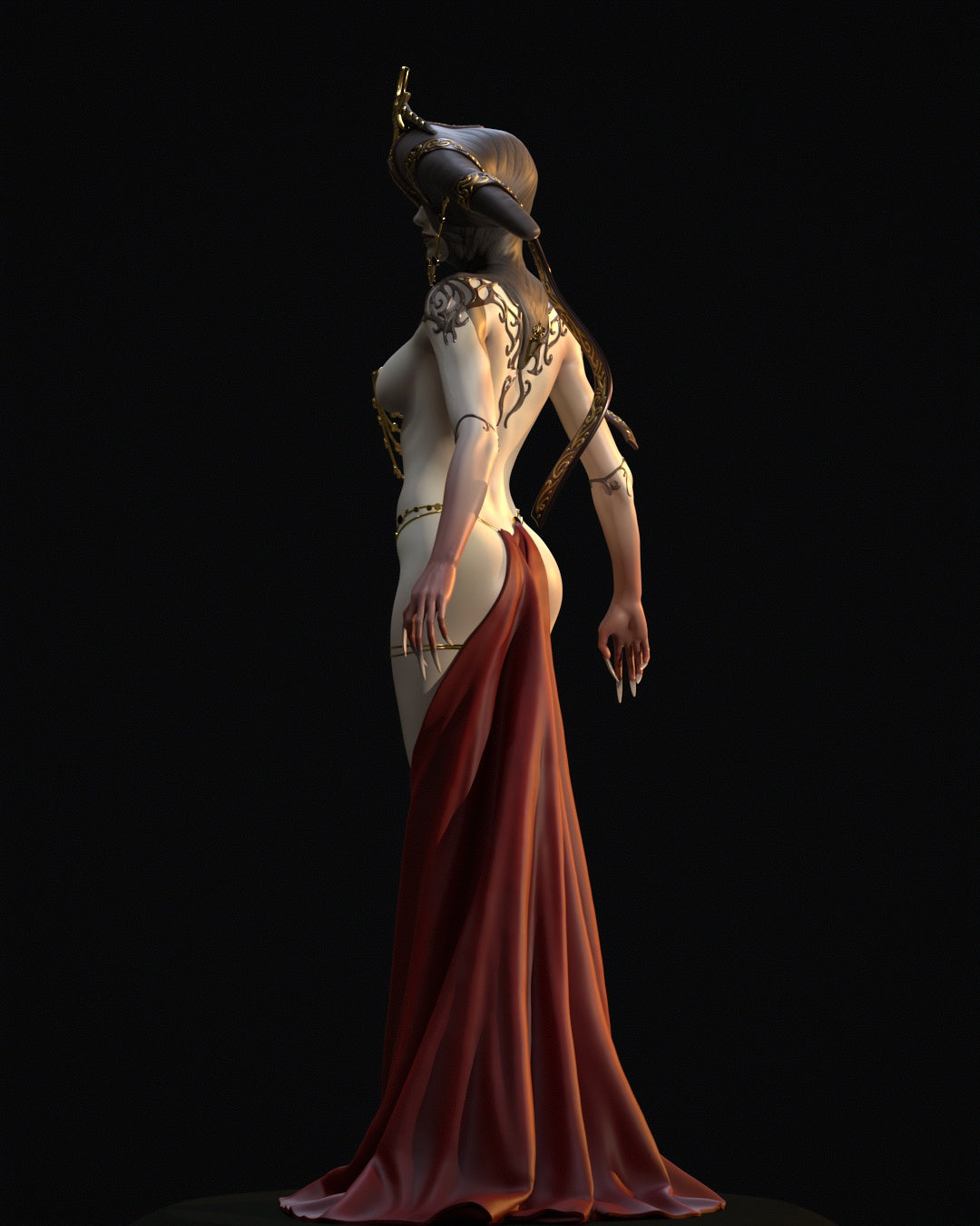 Gunaty NSFW - The Pale Priestess - STL 3D Print Files