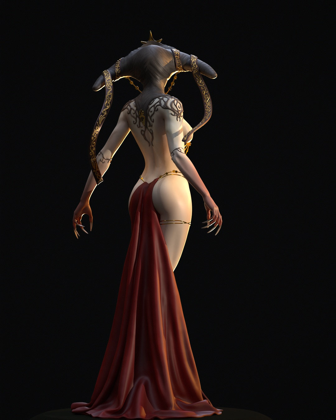 Gunaty NSFW - The Pale Priestess - STL 3D Print Files