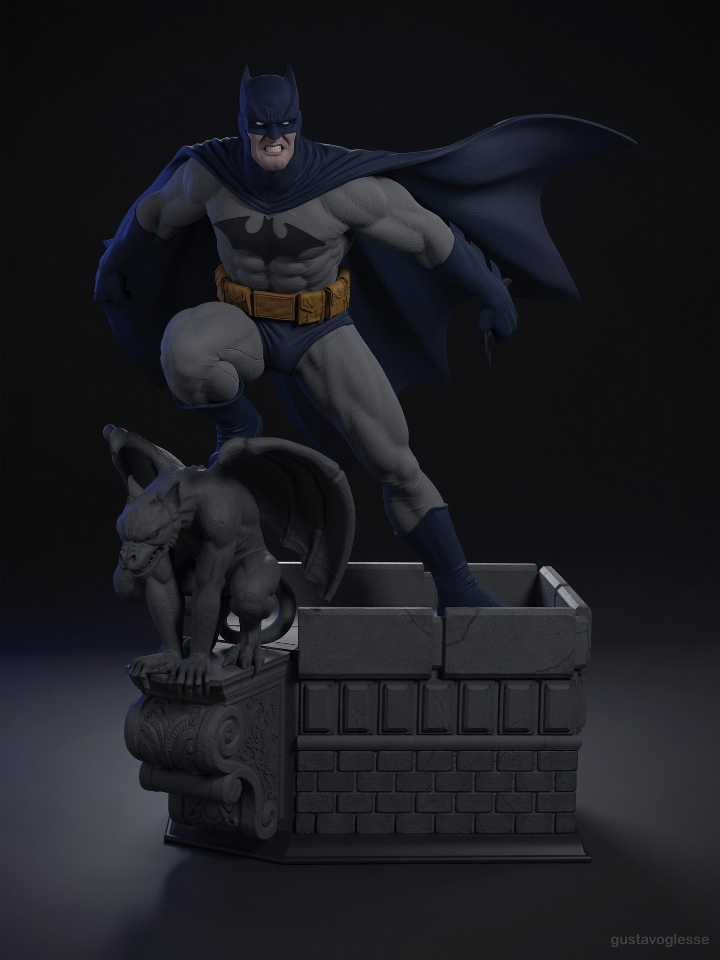 2048 Batman Classic - STL 3D Print Files