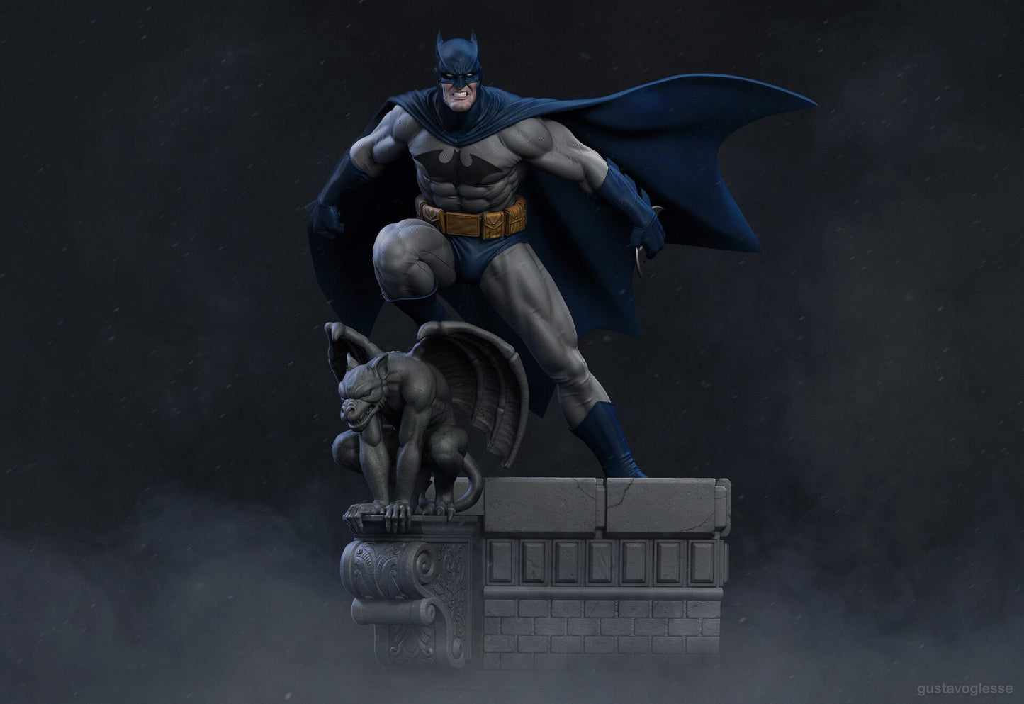 2048 Batman Classic - STL 3D Print Files