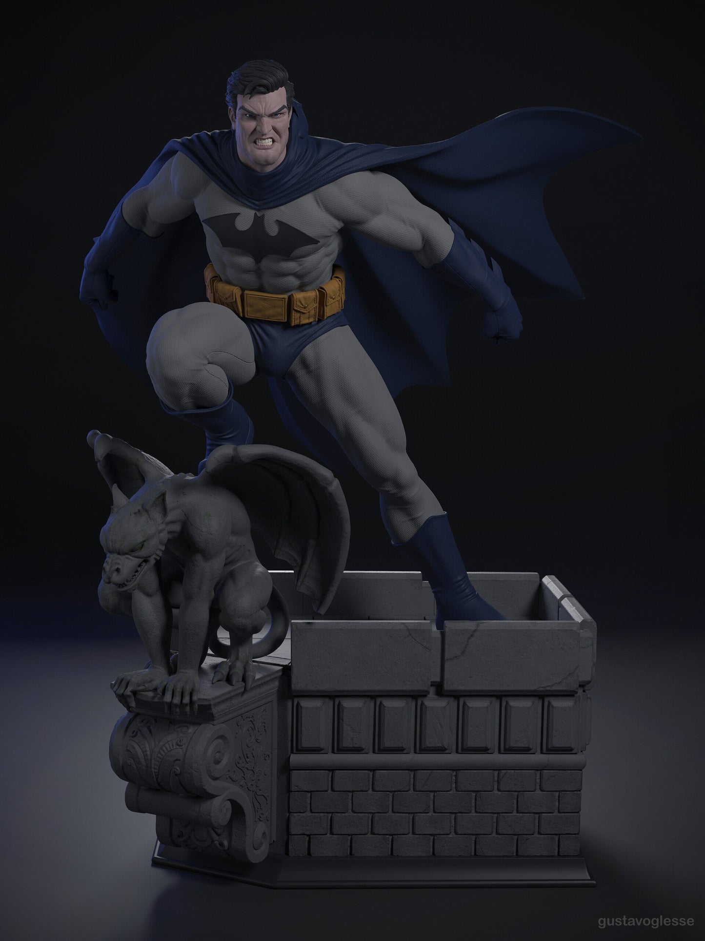 2048 Batman Classic - STL 3D Print Files