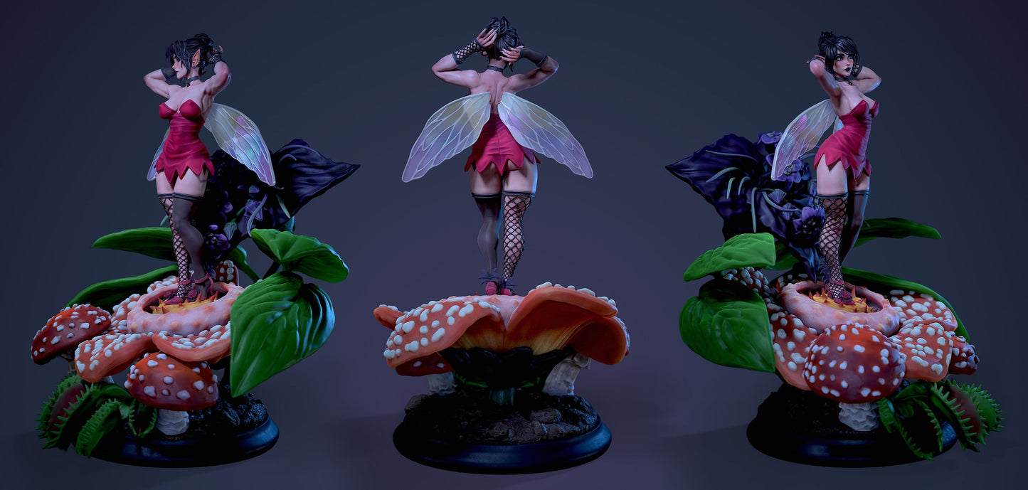 Vita NSFW - The Goth Fairy - STL 3D Print Files