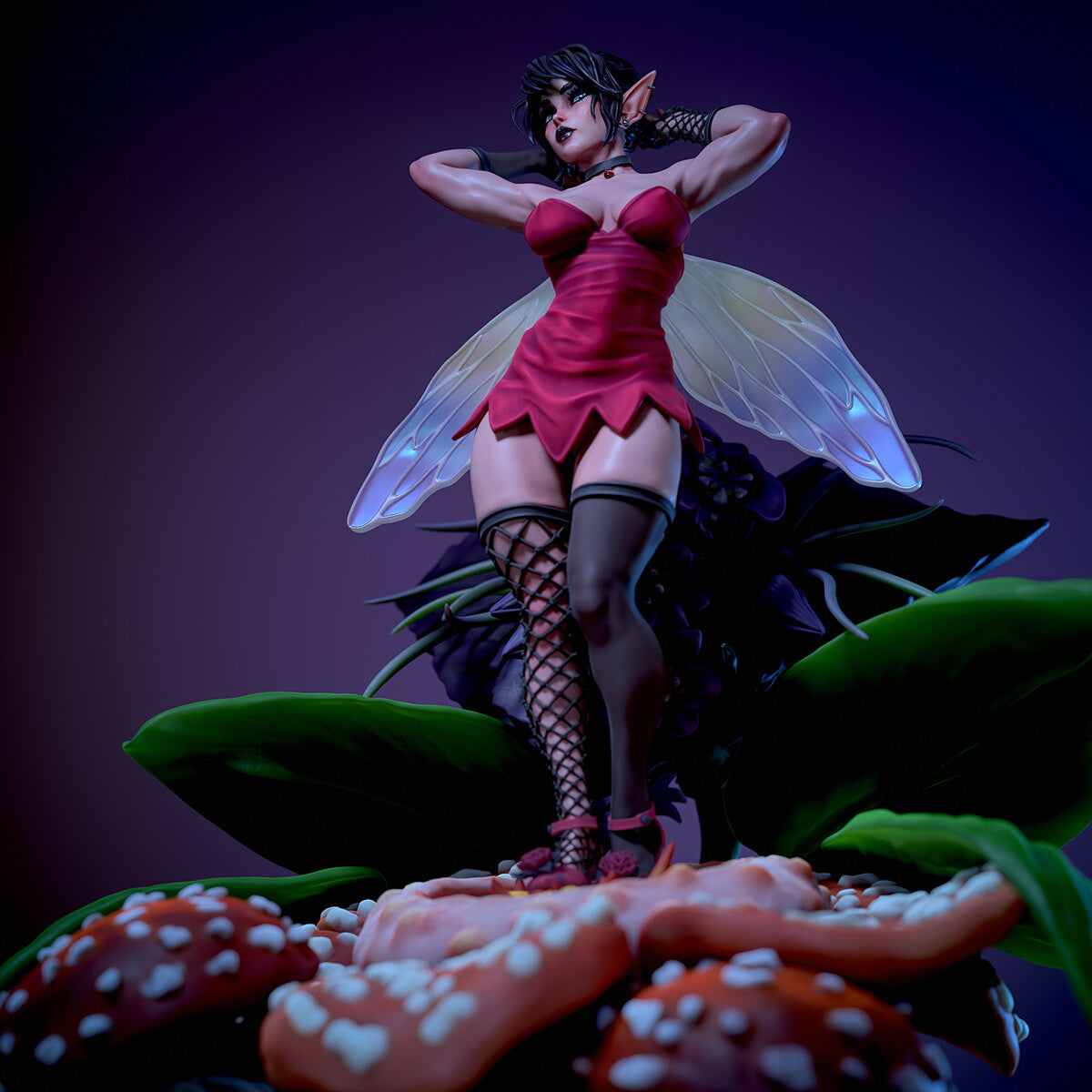 Vita NSFW - The Goth Fairy - STL 3D Print Files