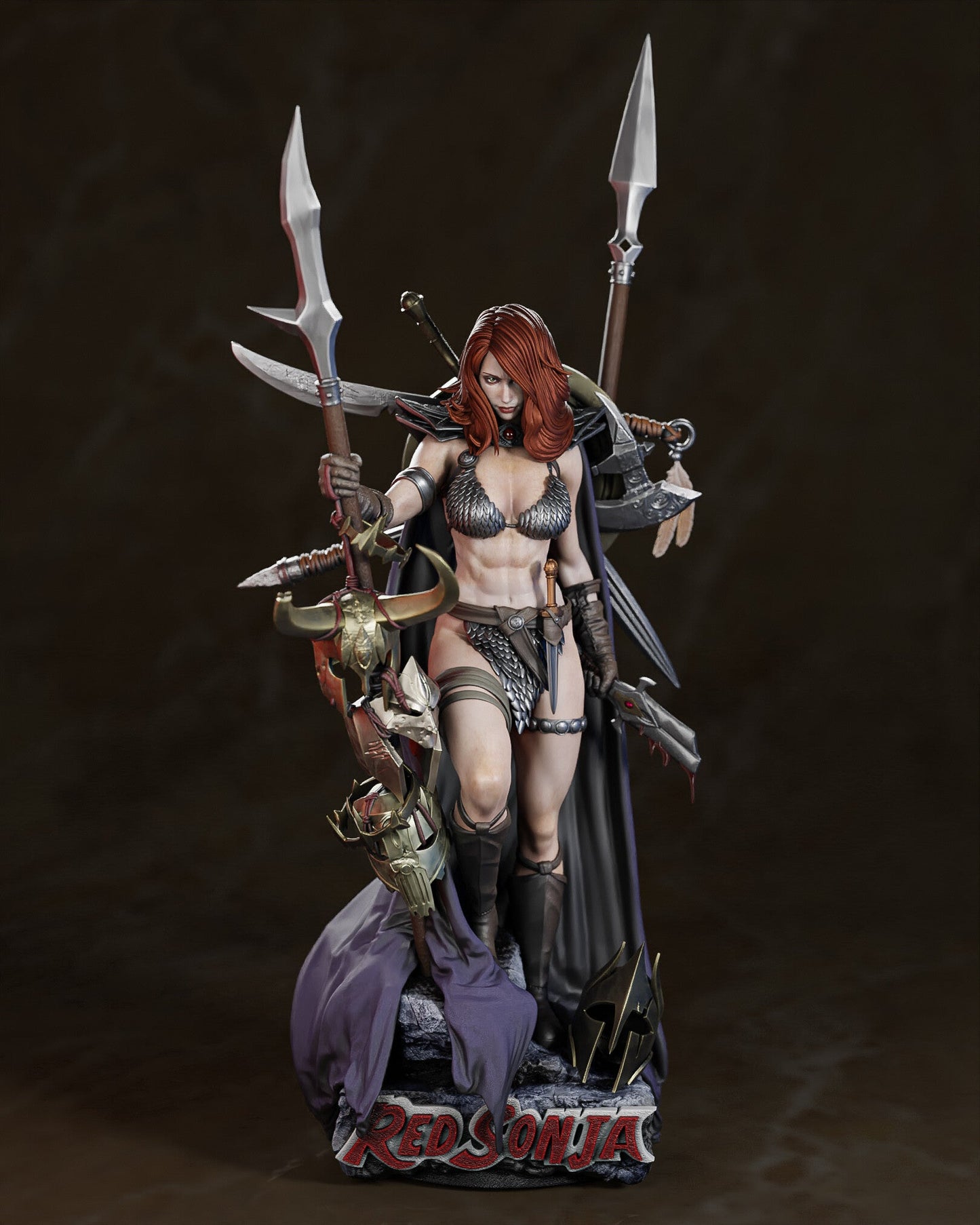 1342 Red Sonja - Marvel Comics - STL 3D Print Files